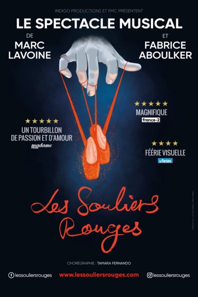 Les chaussons rouges online spectacle